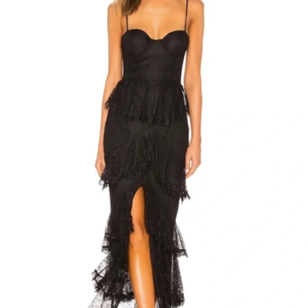 Black Majorelle Zelda Fitz Gown
